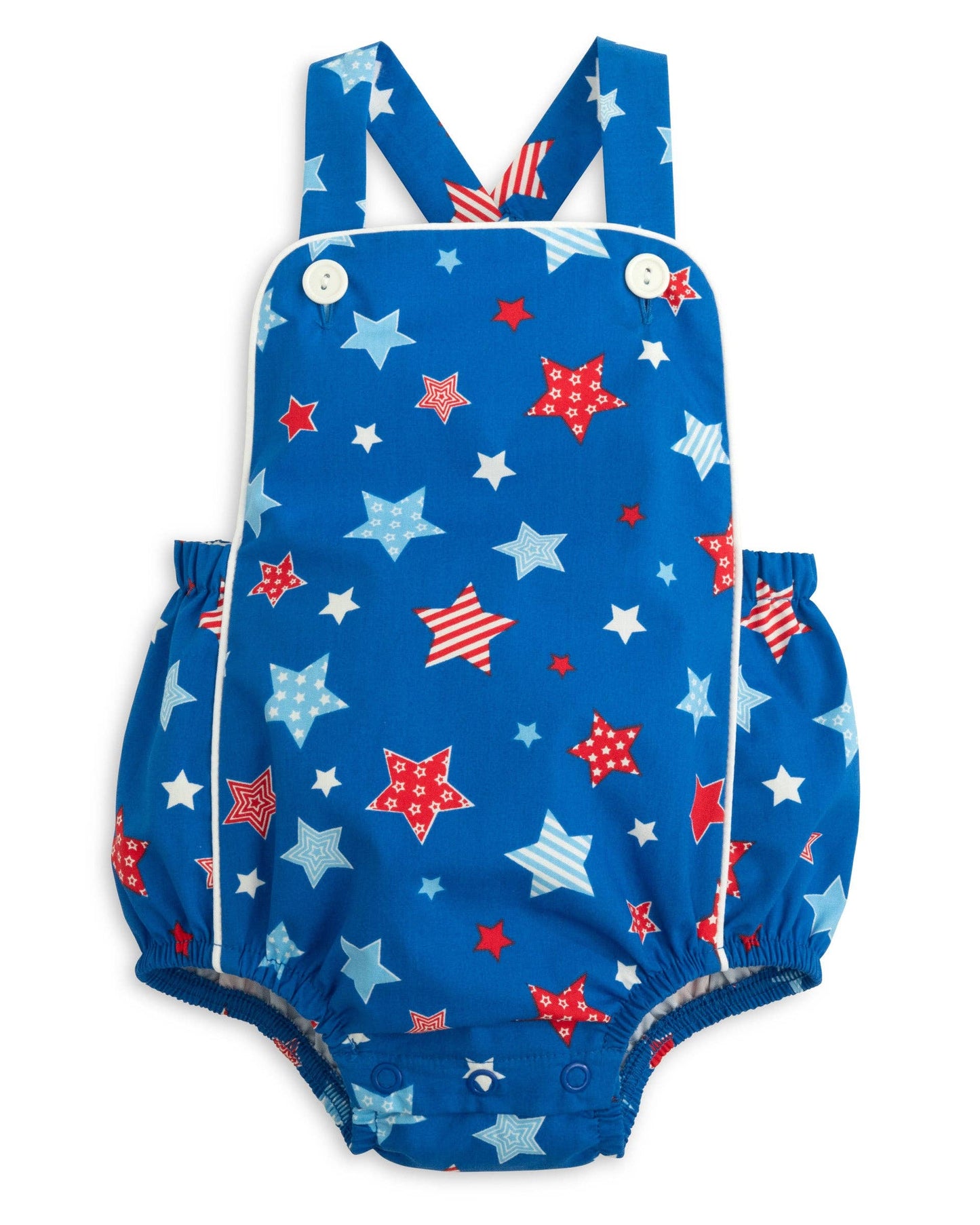 Make a Wish Boys' Star Print Sunsuit