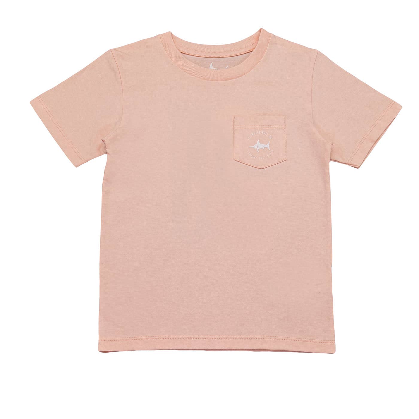 Boys Offshore Boat SS Graphic Tee- Salmon