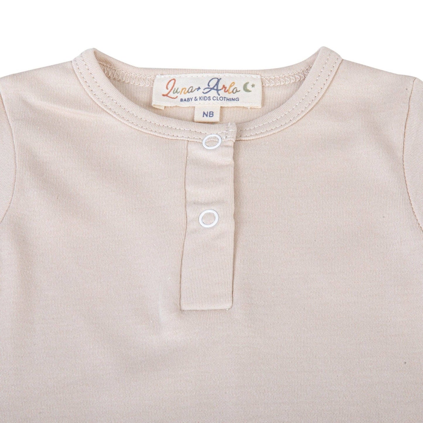 Luna & Arlo Basics Playsuit - Driftwood