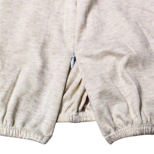 Baby Long Sleeve Gown Mittens & Side Zipper Open Sizing