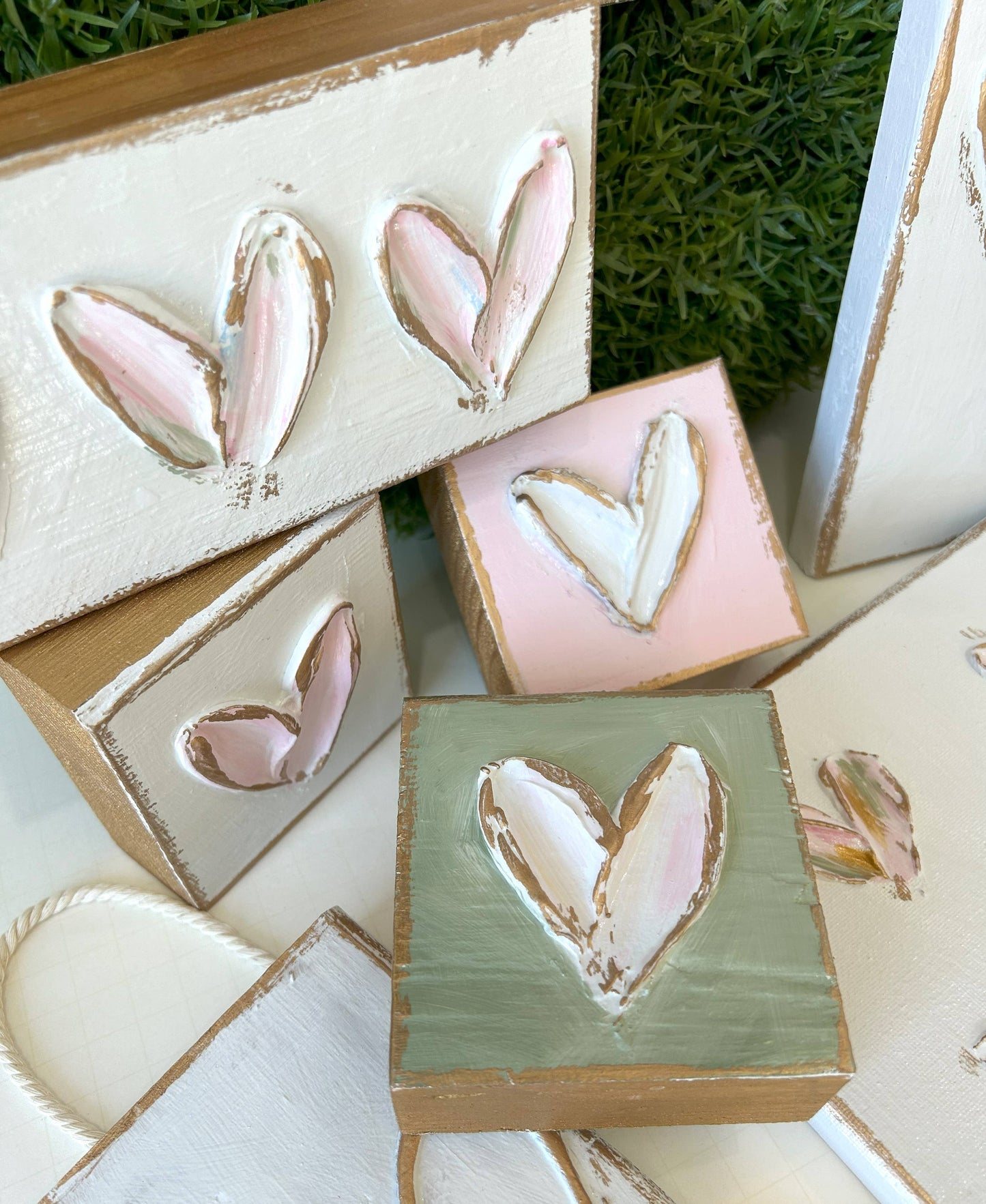 Heart block | valentine | pastel | xoxo | love