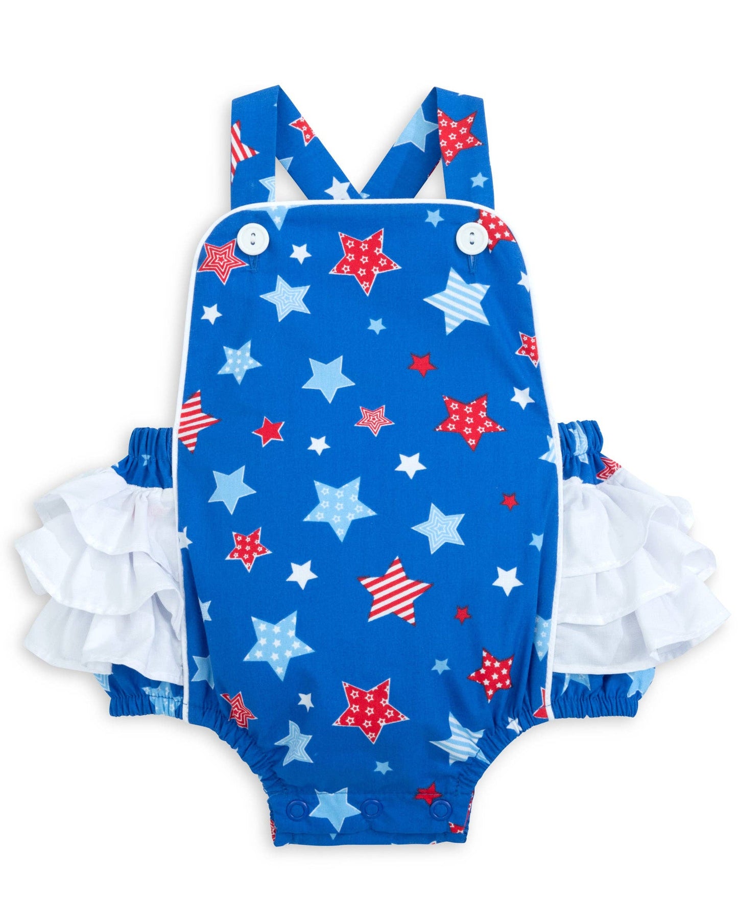 Make a Wish Girls' Star Print Sunsuit