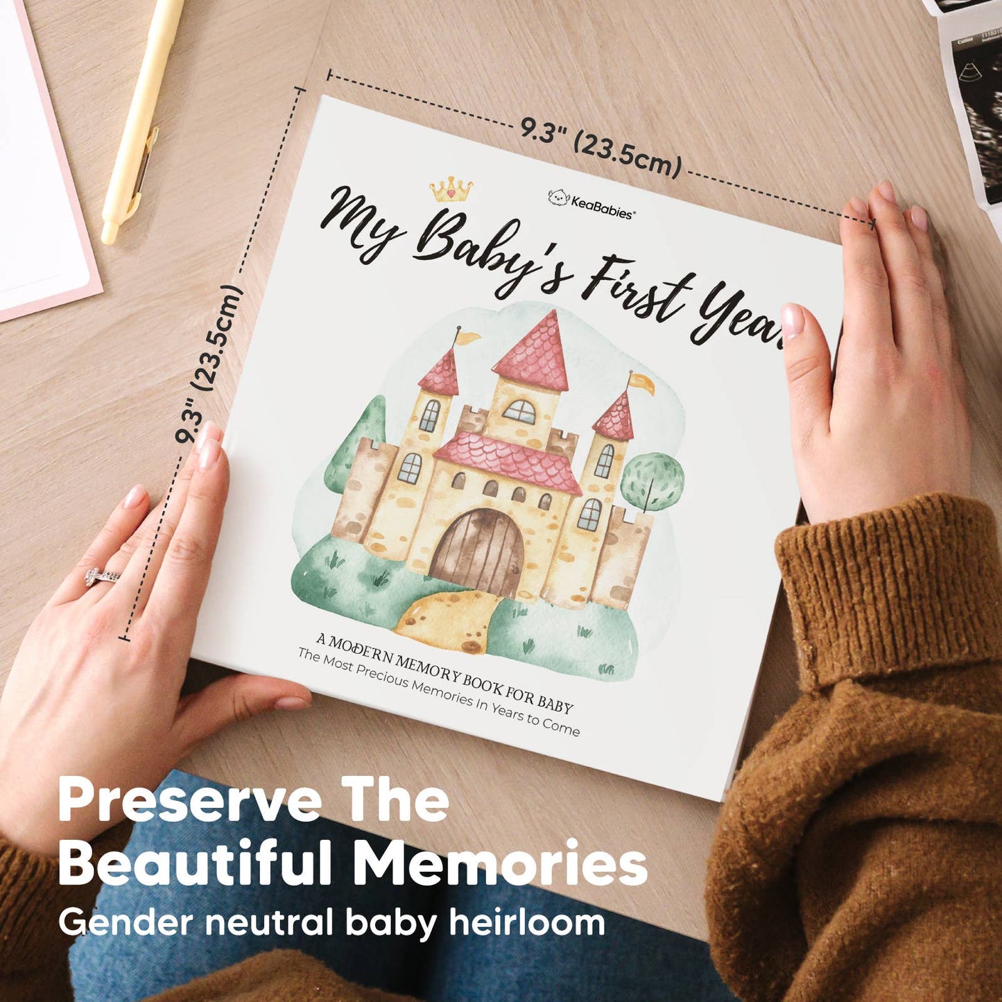 KeaBabies Baby First Years Memory Book