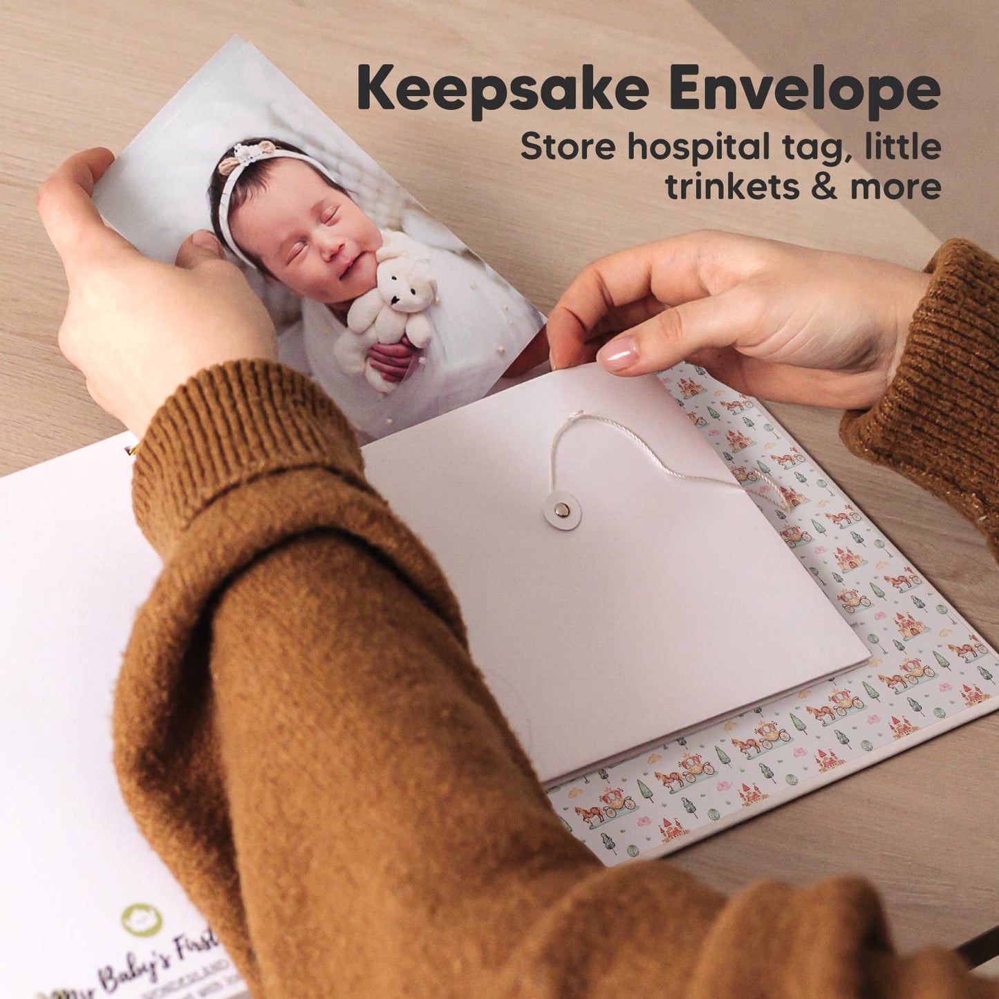 KeaBabies Baby First Years Memory Book