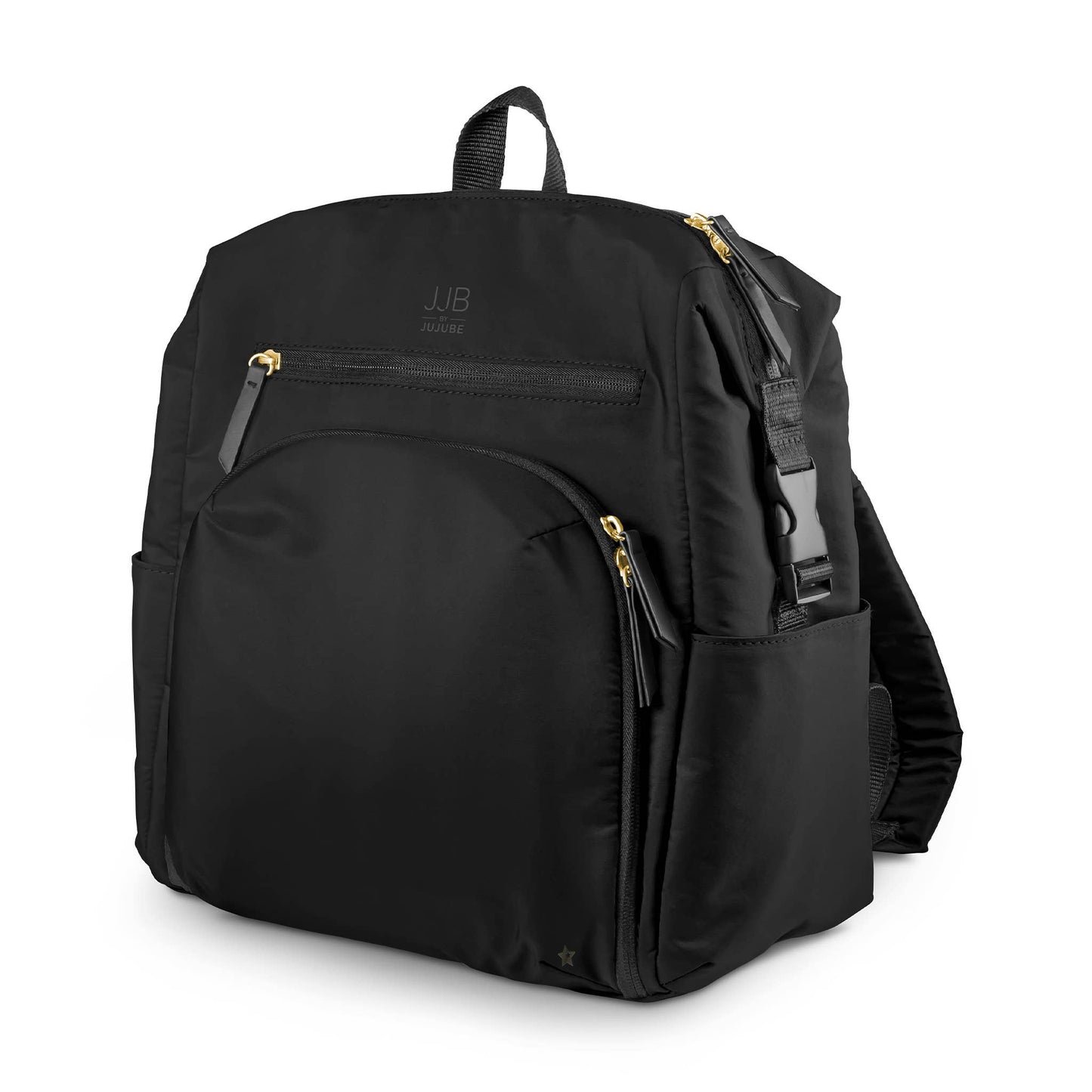Modern Backpack Diaper Bag - Black