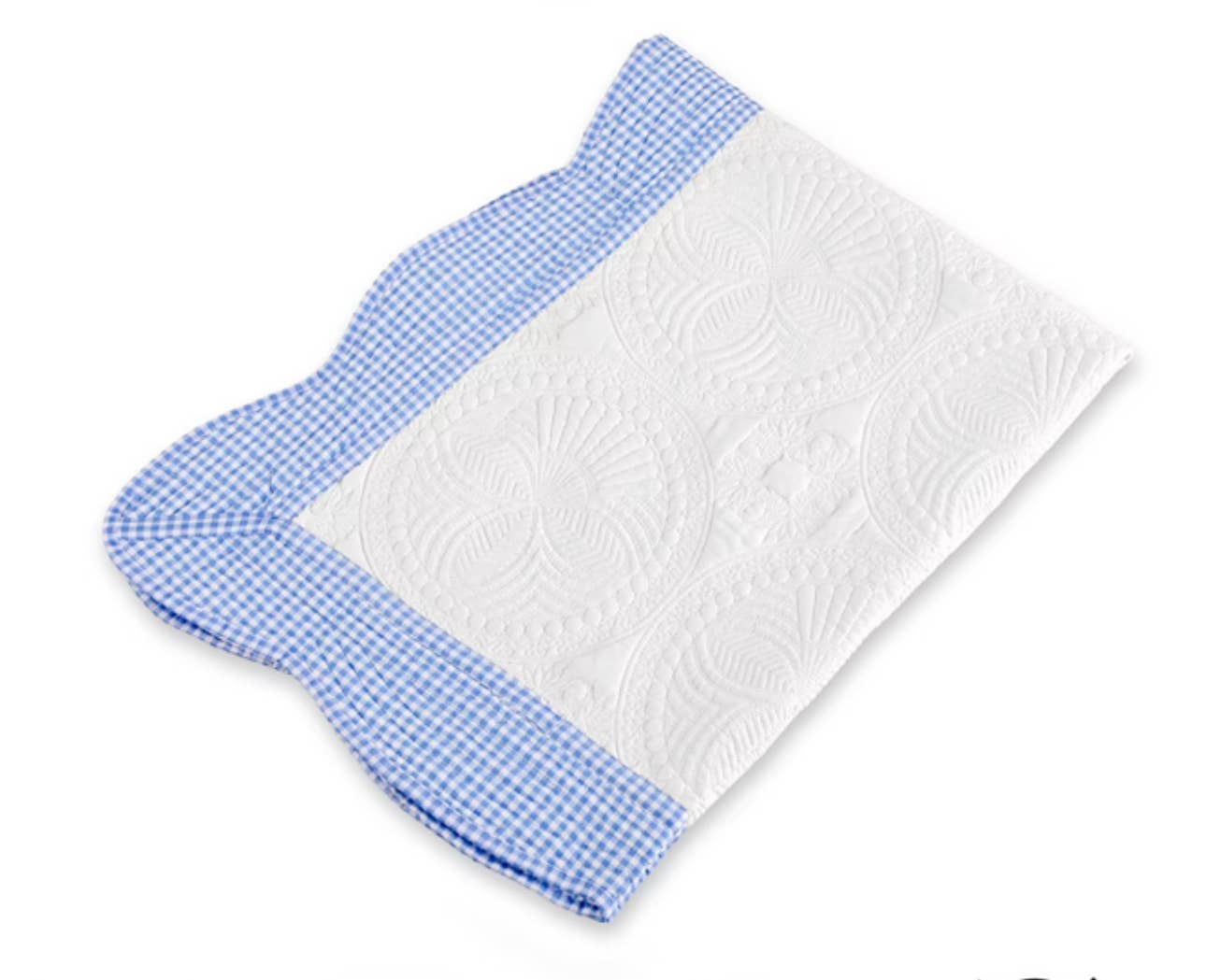 Heirloom Quilt - Baby Quilt Blanket Swaddle Monogram