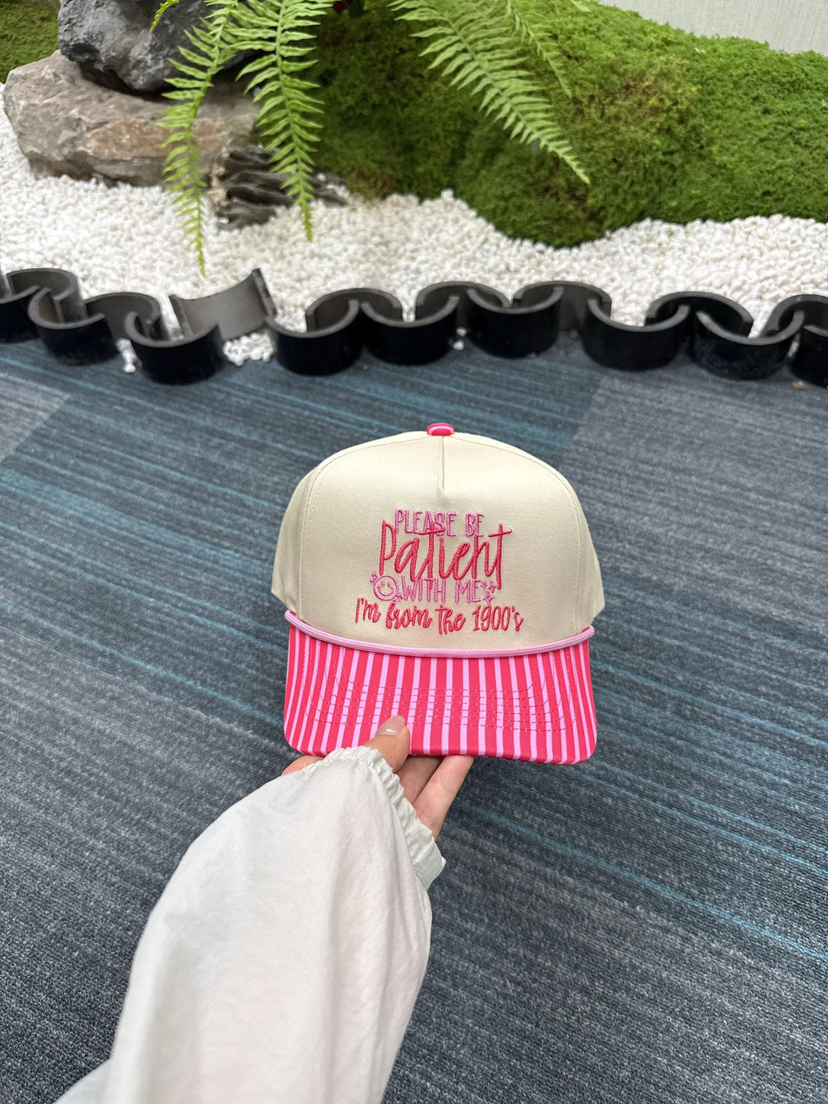 Be Patient with Me Trucker Hat