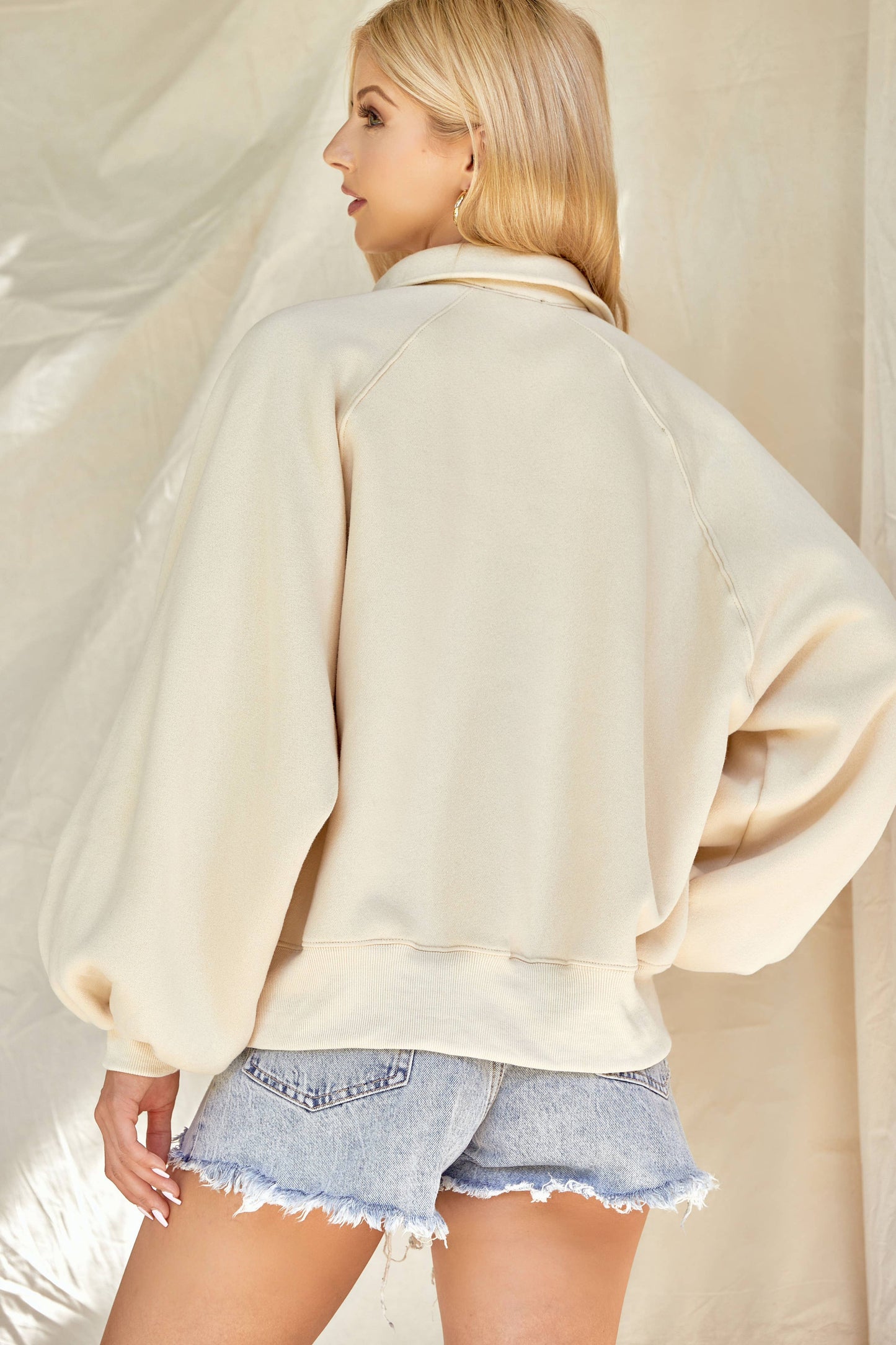 Fleece Pullover Top
