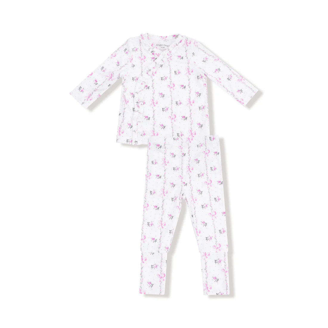 Dainty Buds and Bows Stripe- Take Me Home Set