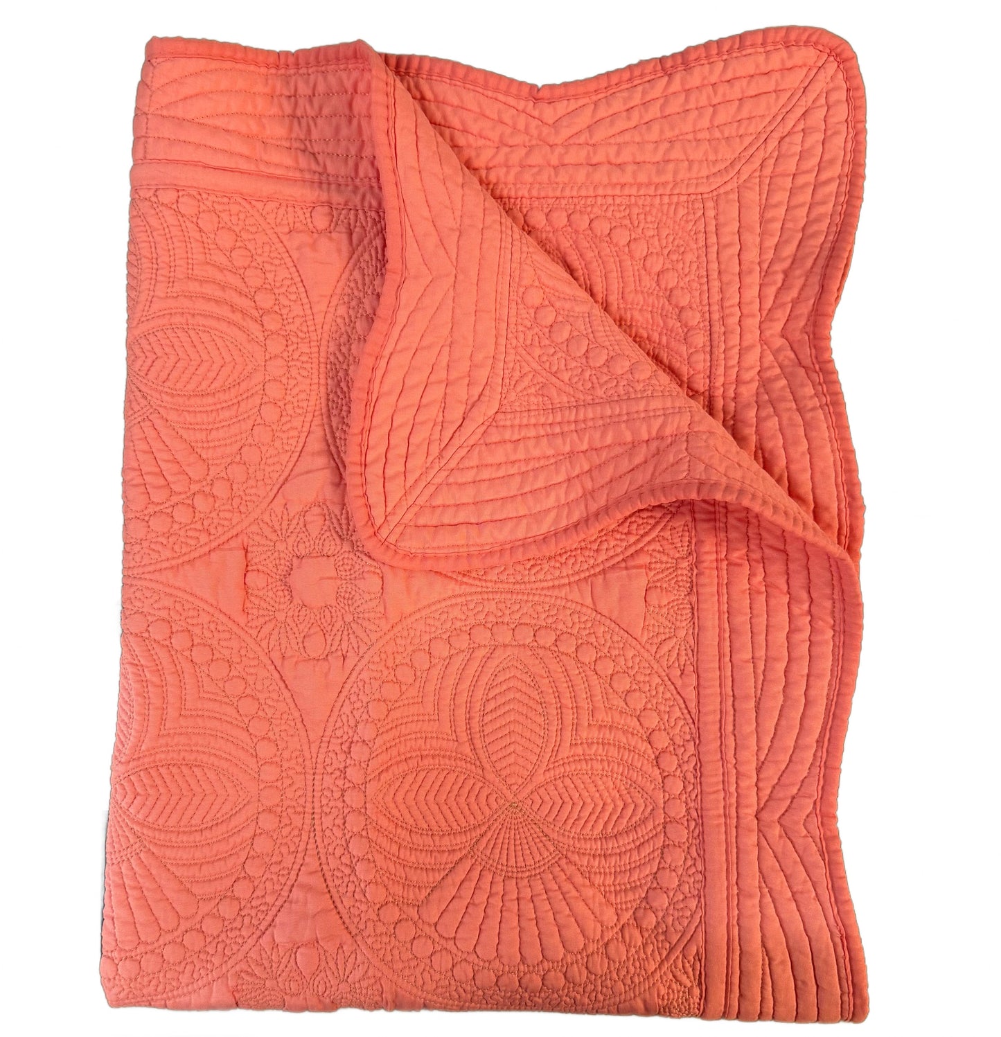 Heirloom Quilt - Baby Quilt Blanket Swaddle Monogram