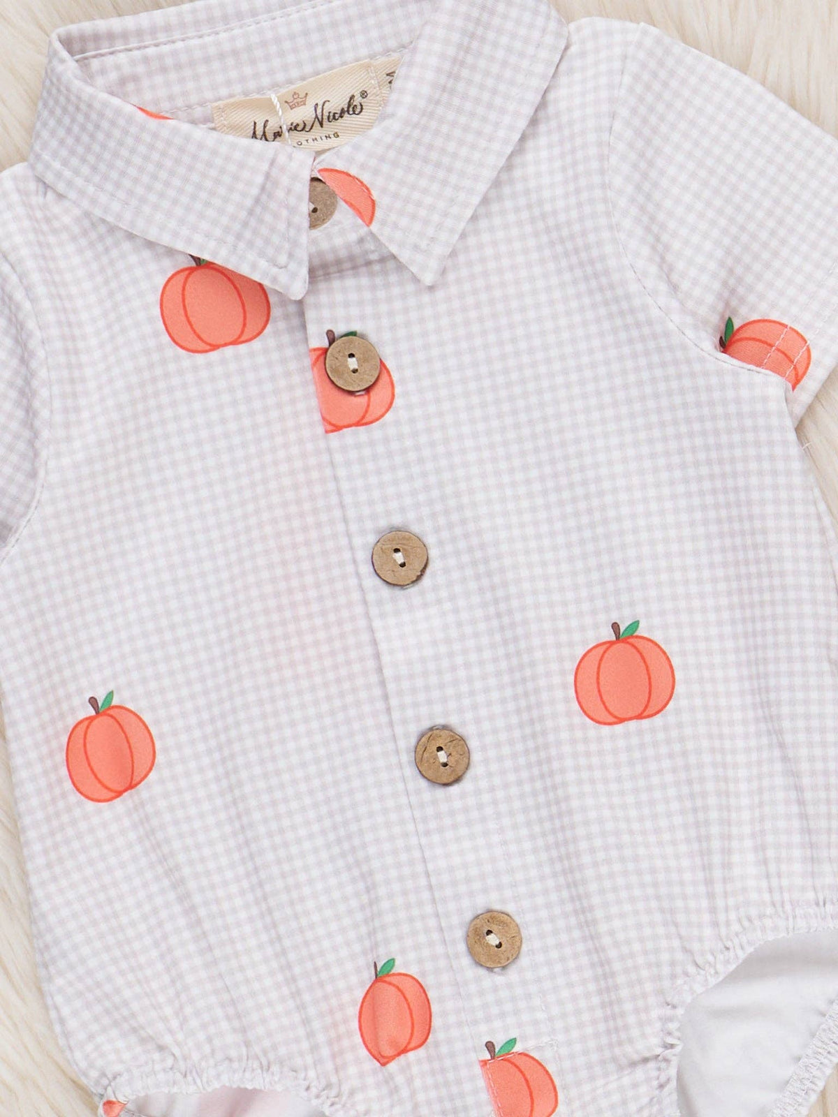 Patch Perfect Button-Up Bubble Romper