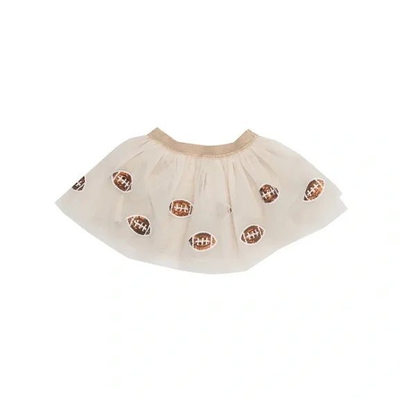 Sequin football tutu
