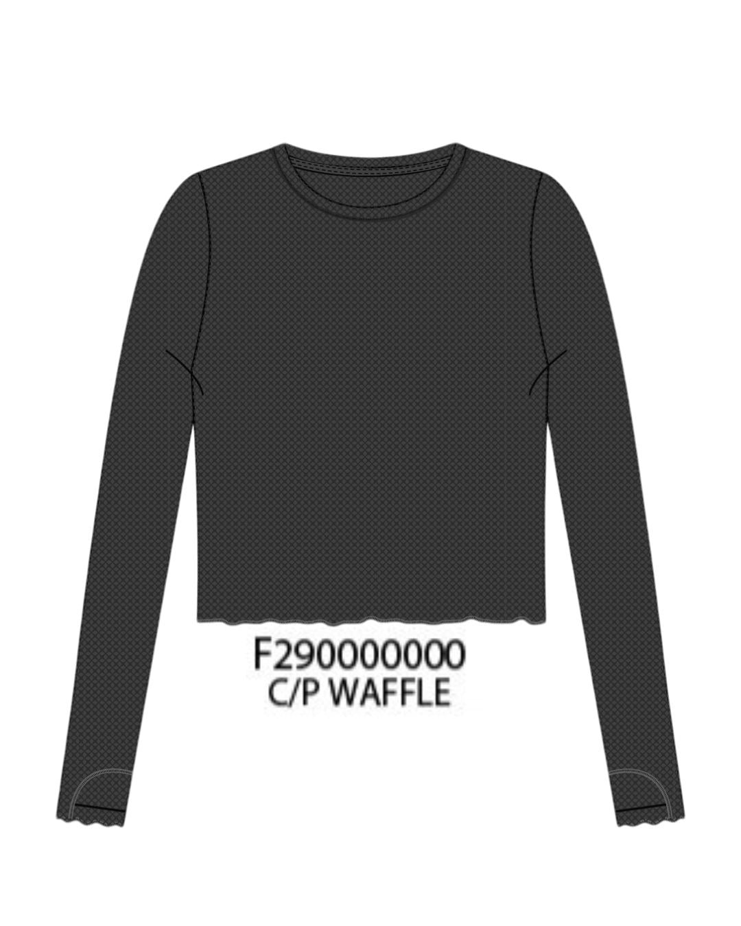 Acid Wash Thumbhole T-shirt