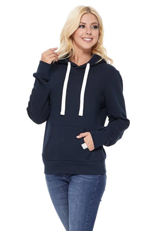 Stretch French Terry Pullover Hoodie