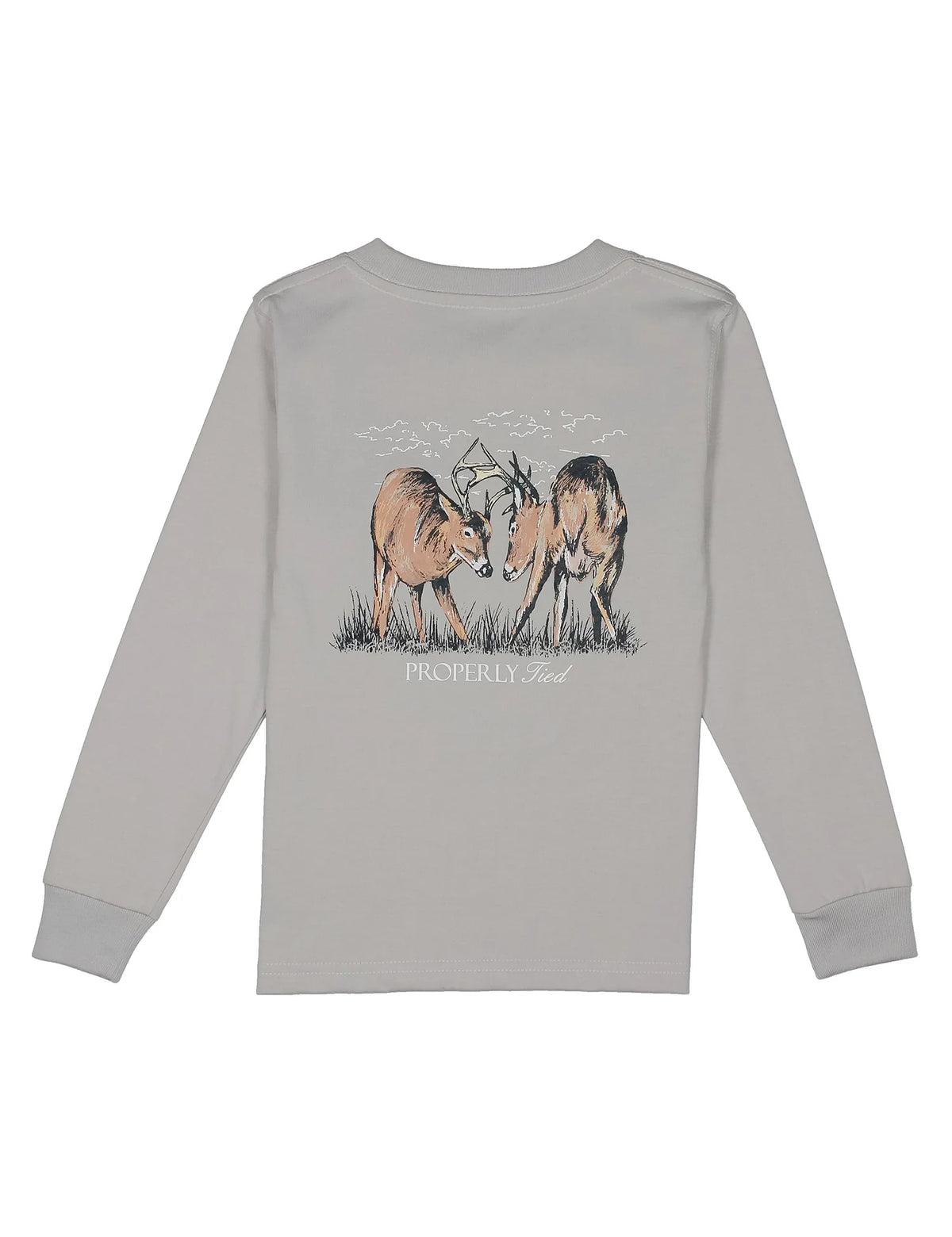 Boys Trophy Season LS Ice Grey