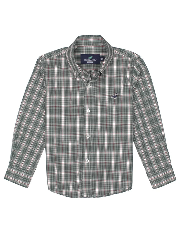 Boys Sportshirt/ Mistletoe