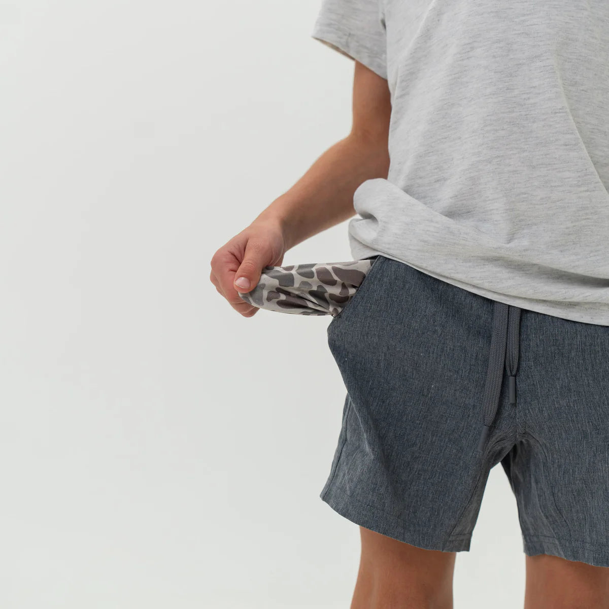 Youth Athletic Short / Grizzly Grey