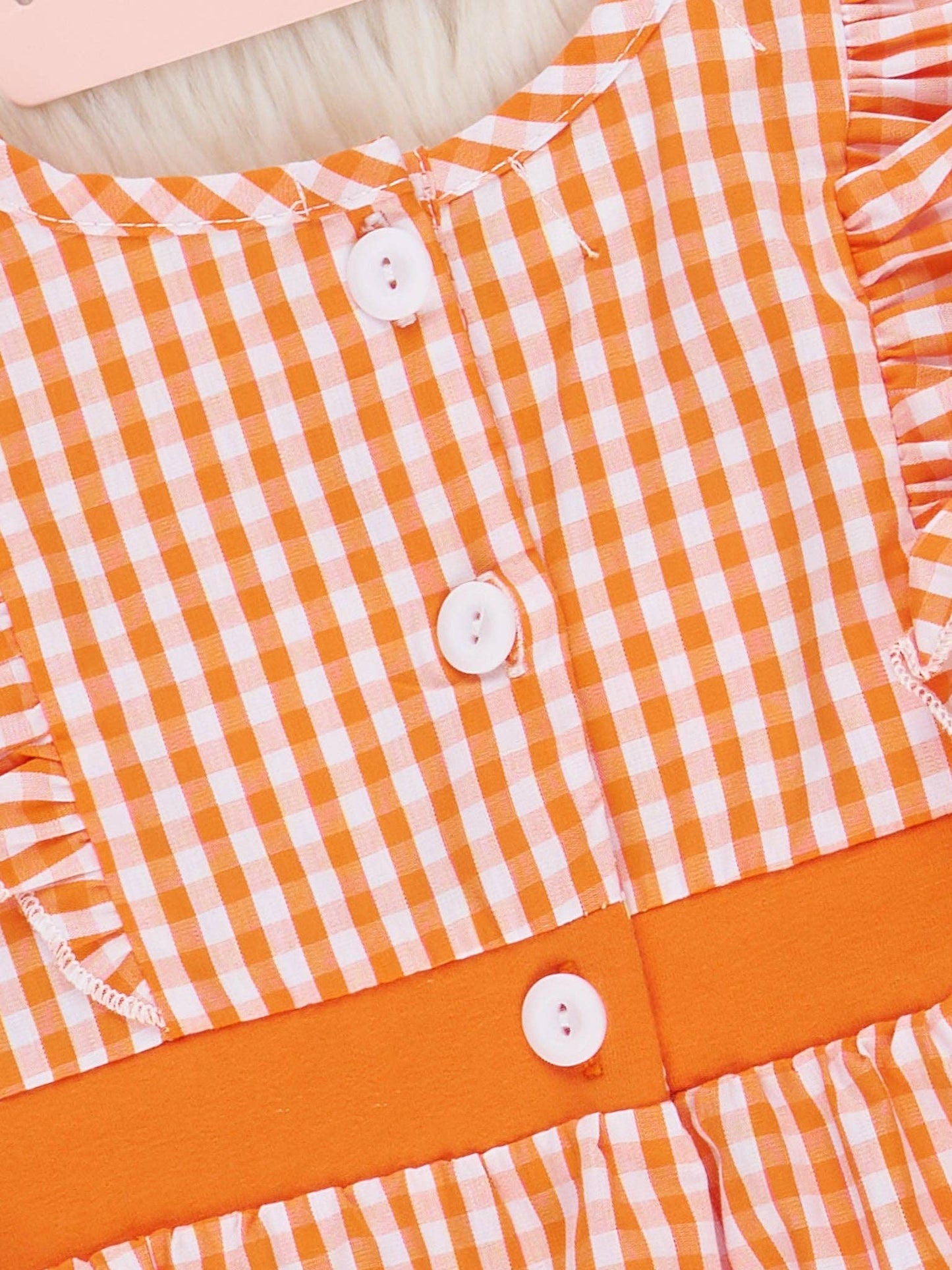 Tennessee Smocked Gingham Bubble
