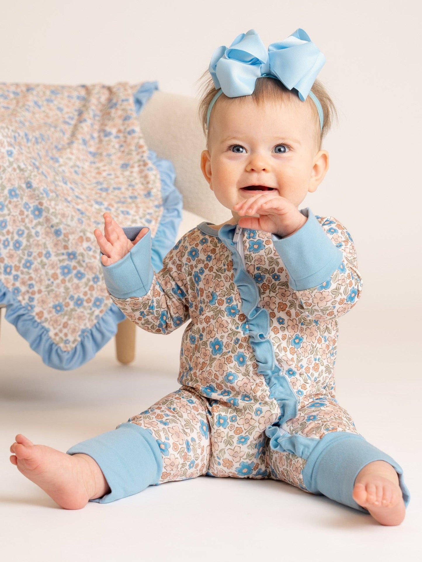 Blossom Floral Ruffle Romper