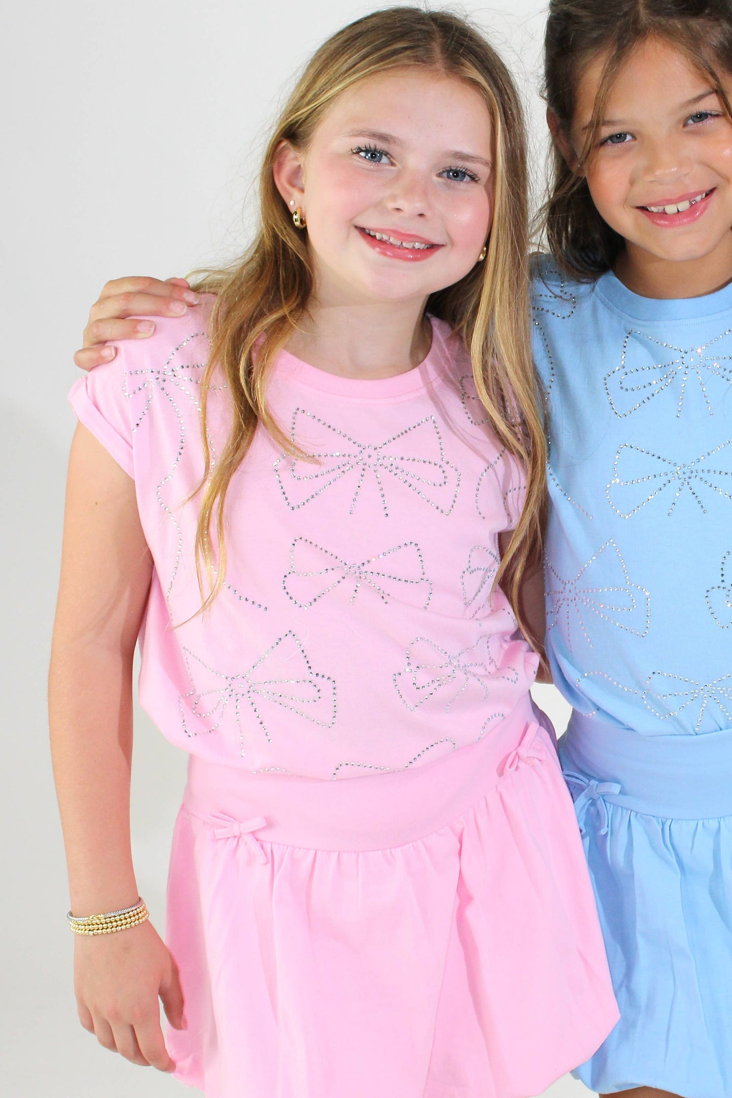 Rhinestones Dolman Top Fairy Tale Tween Girls
