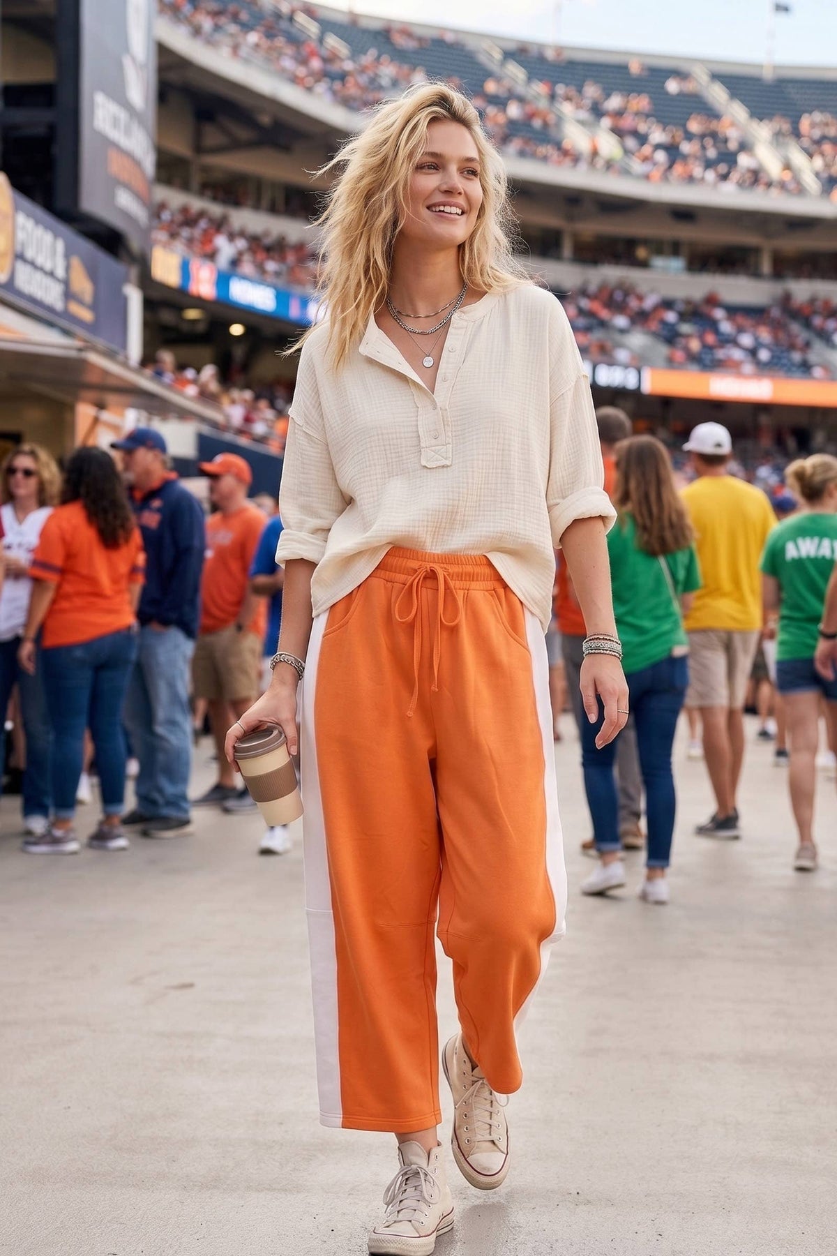 Scuba Side Panel Gameday Relaxed Pants
