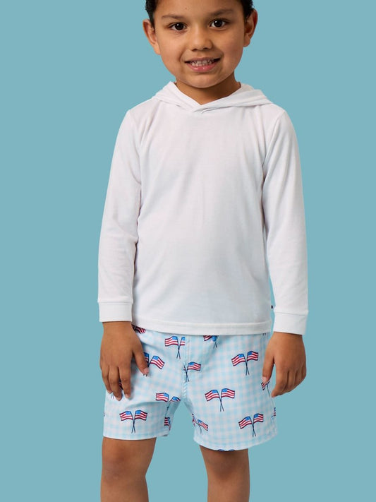Swim Trunks 4th of July