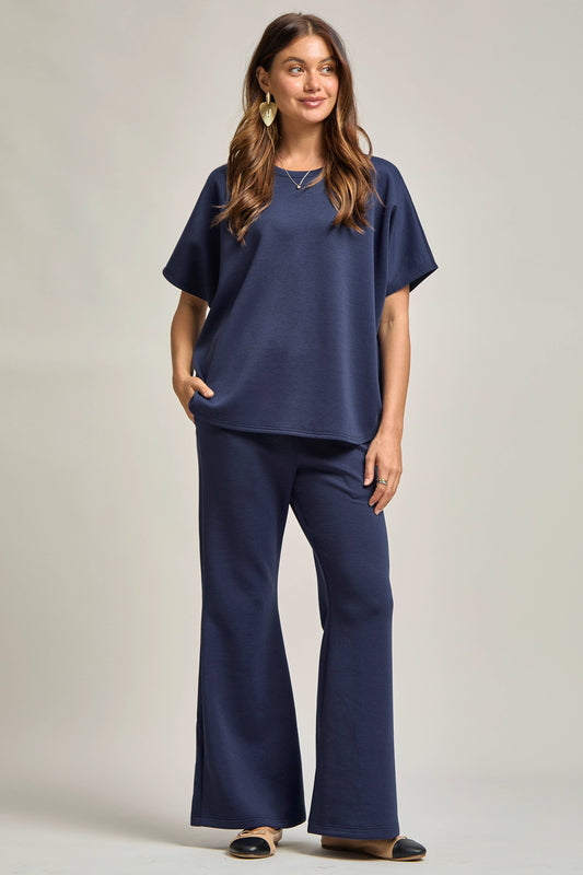 Poncho Top + Bell Bottom Modal Set