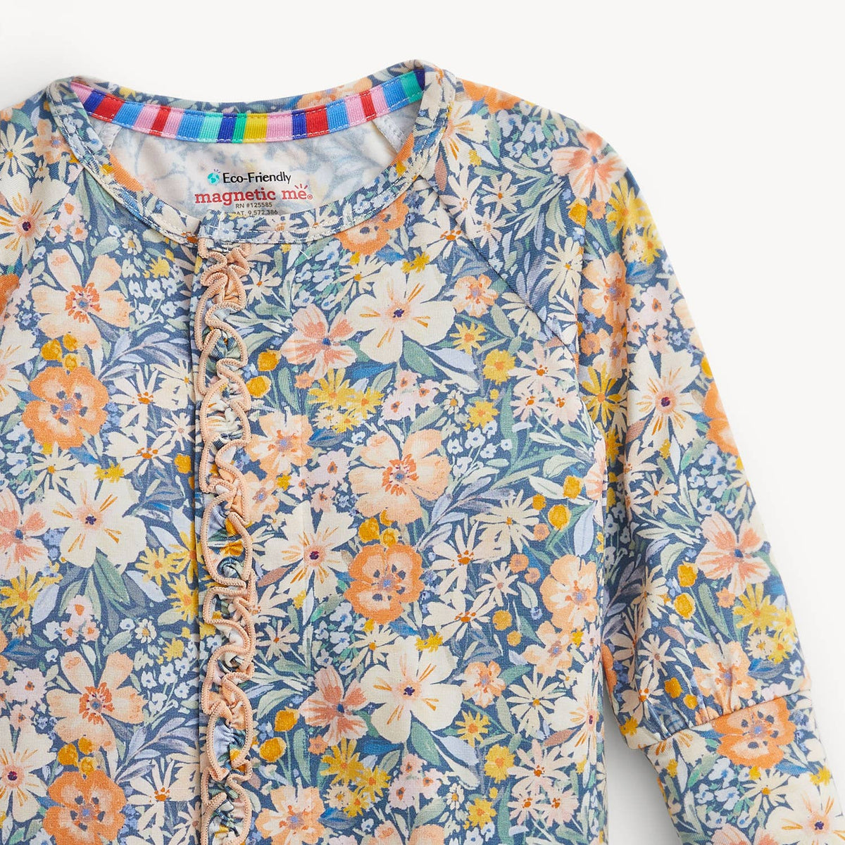FLORA RUFFLE CONV COVERALL