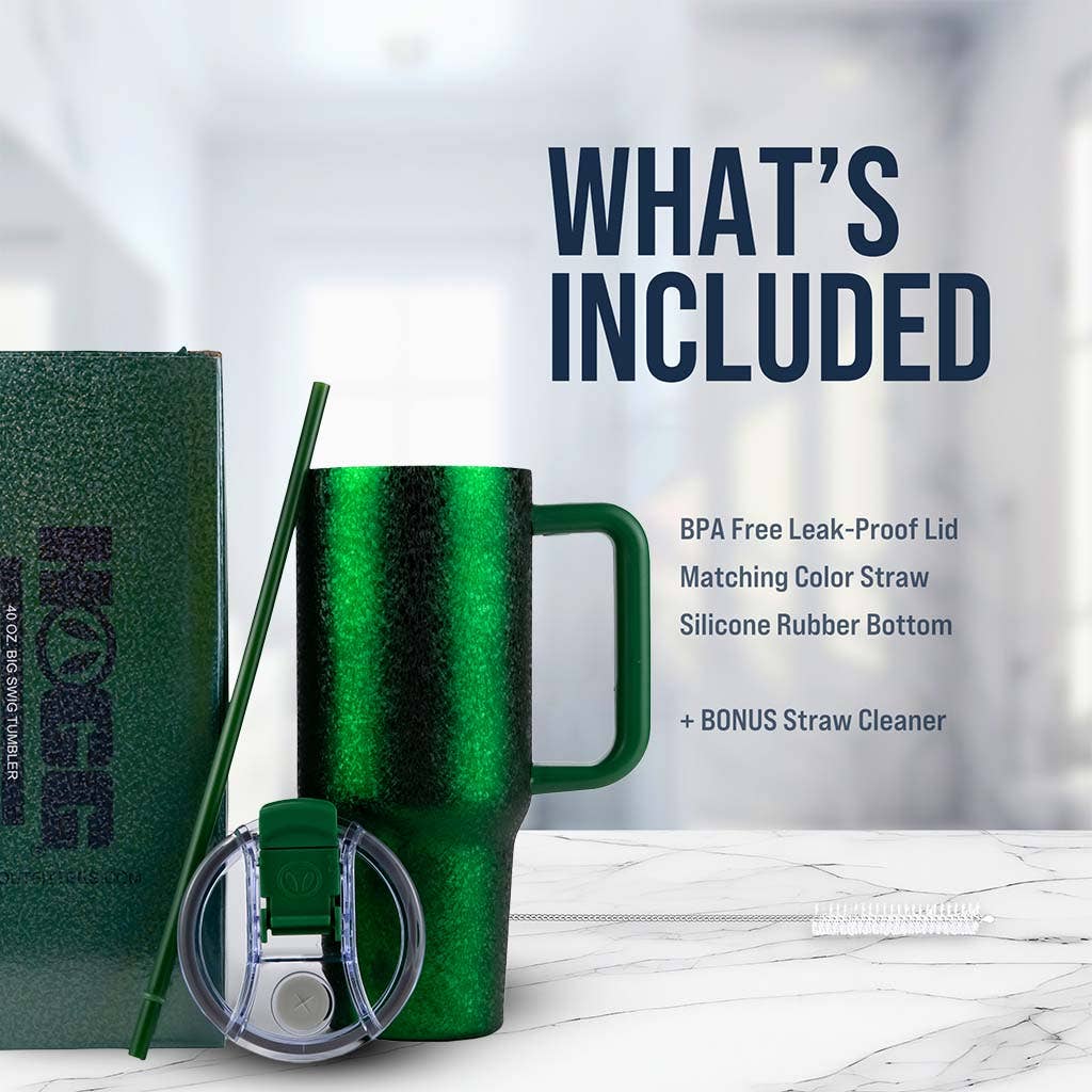 40oz Foil Big Swig Tumbler