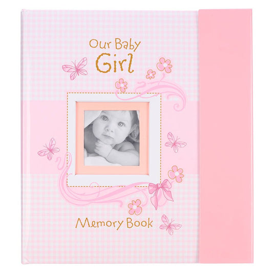 Memory Book Our Baby Girl Padded Hardcover