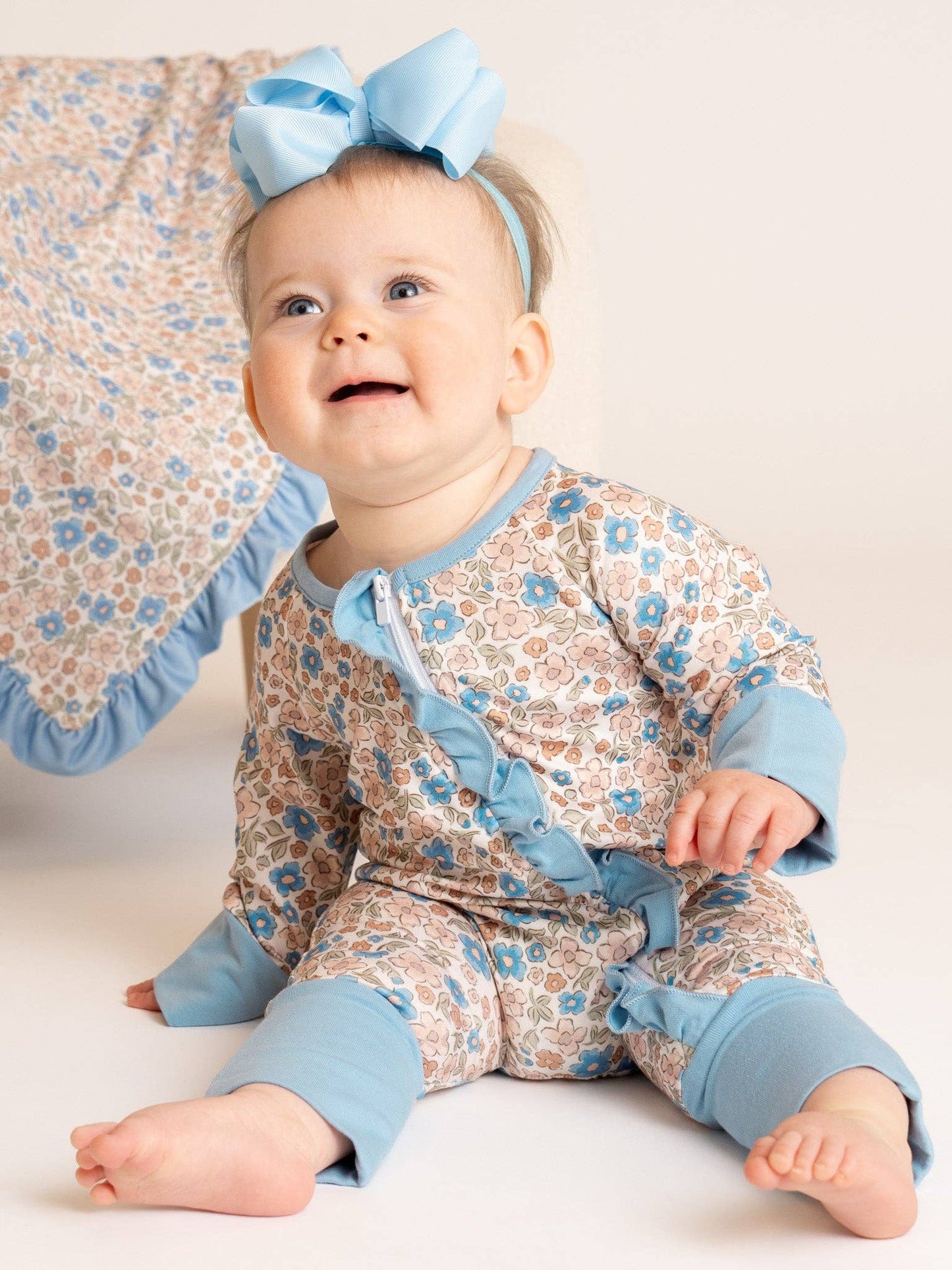 Blossom Floral Ruffle Romper