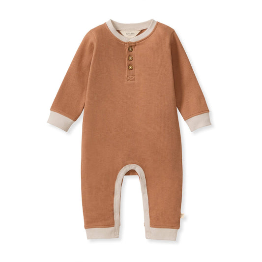 Henley Baby Boy Jumpsuit