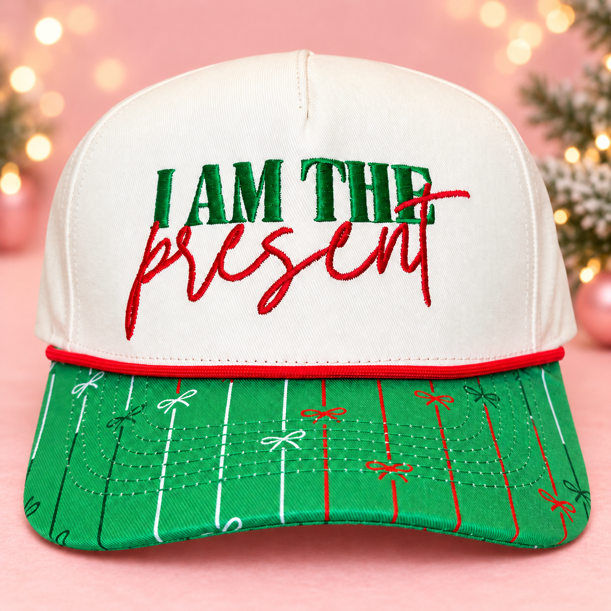 I am the Present Christmas Hat