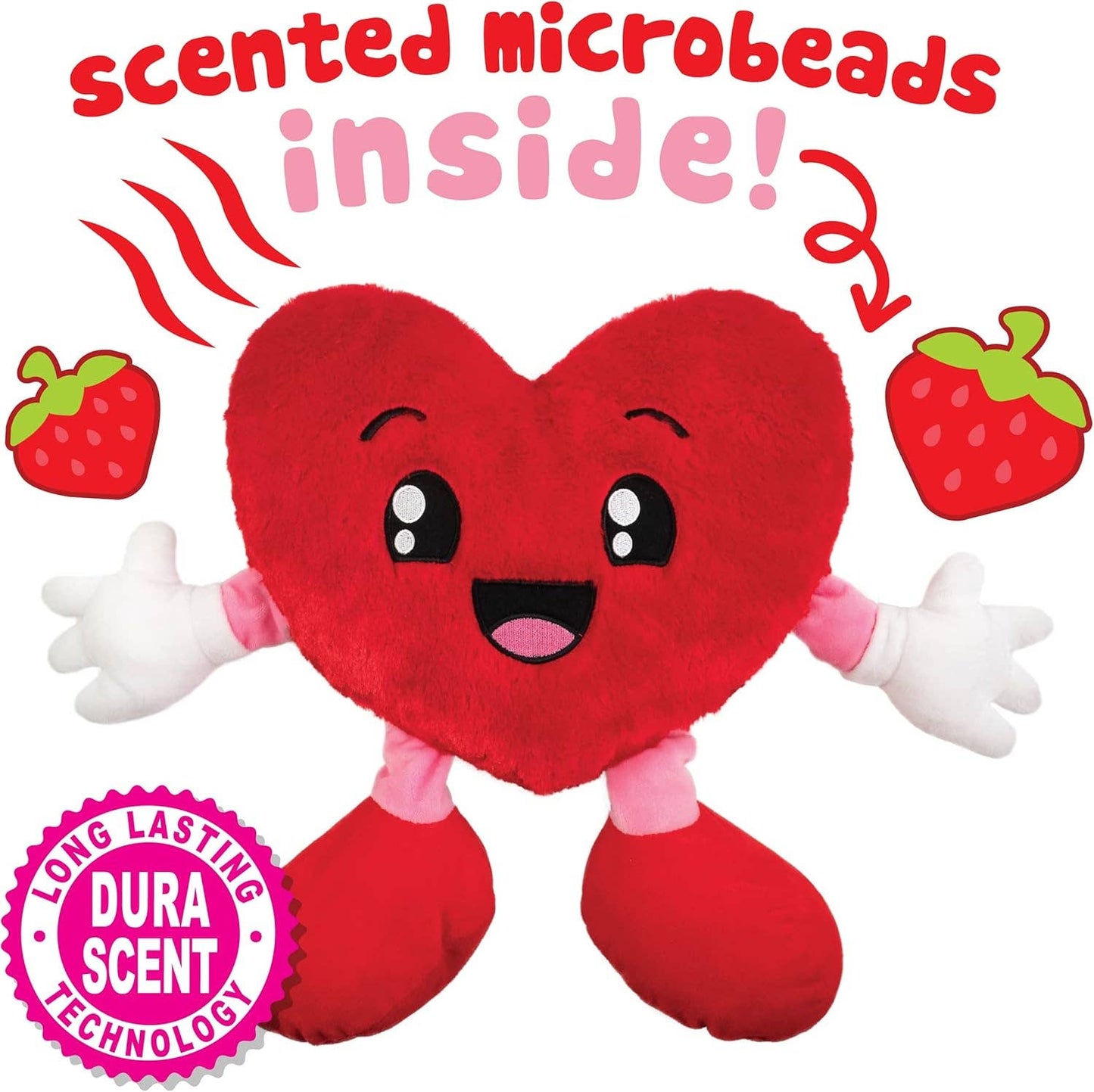 Sweetheart - 10" Heart Strawberry Scented Plush