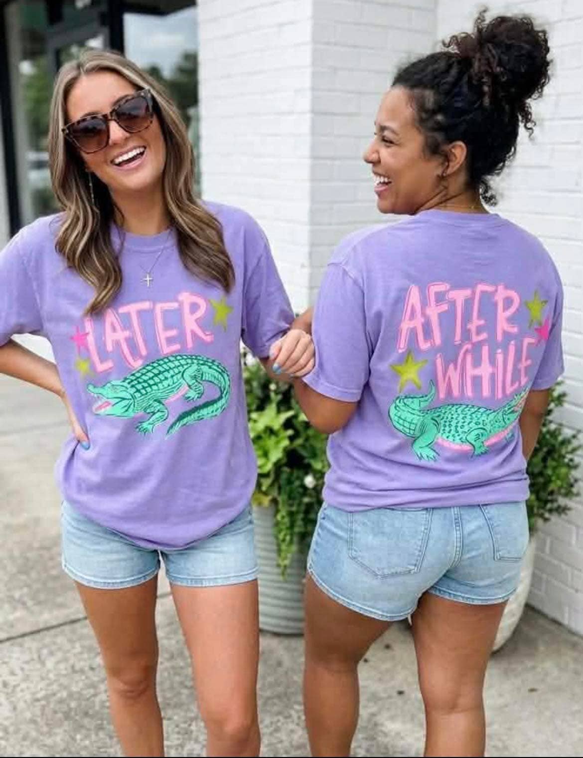 Later Gator After While Crocodile Tee