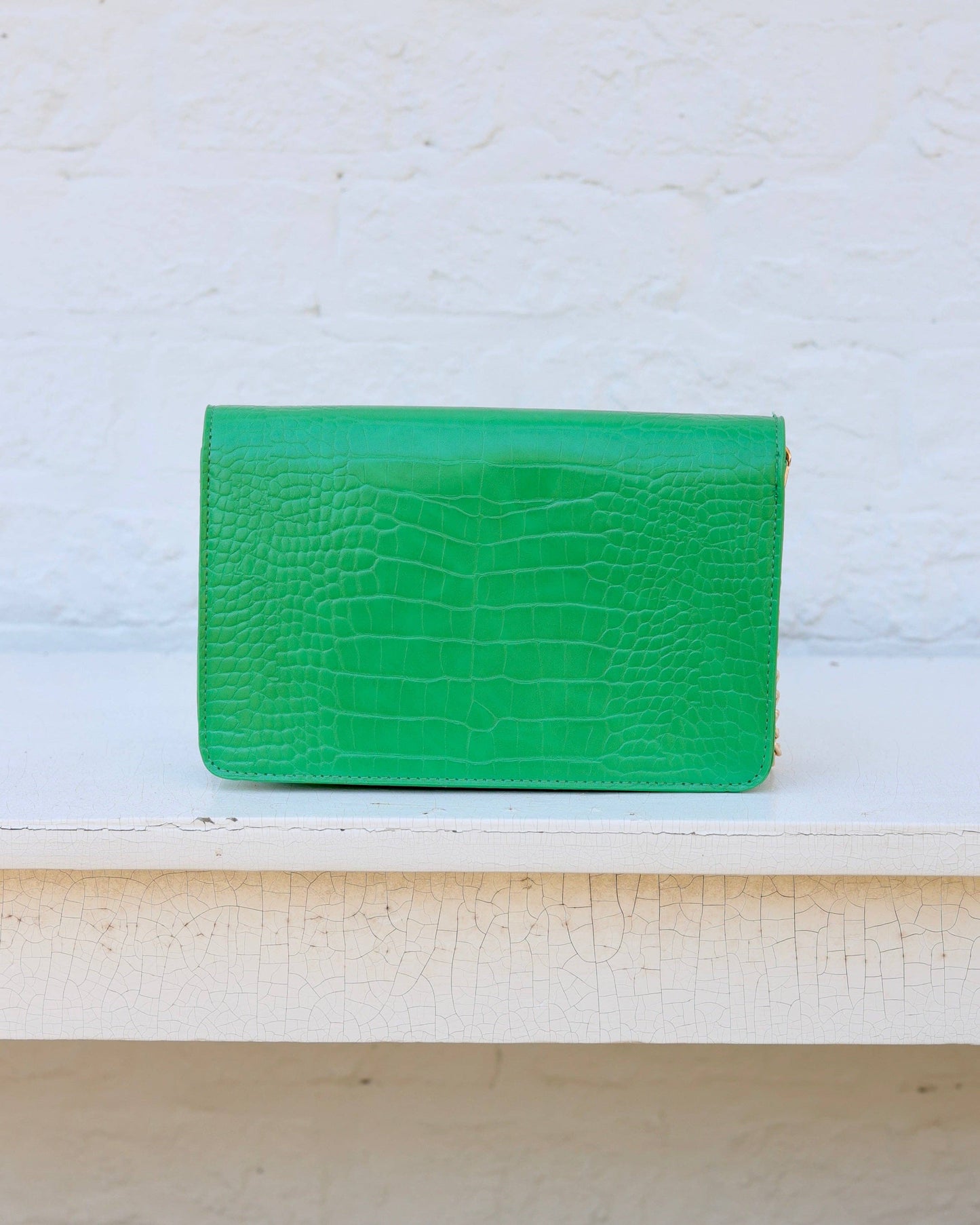 Bryn Clutch/Crossbody Kelly Green EC