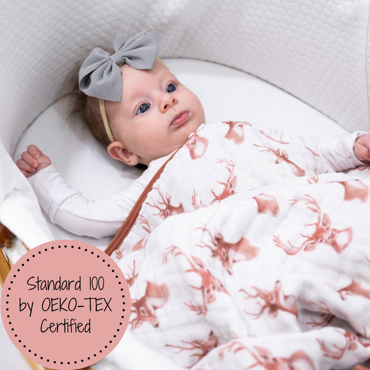 Muslin Quilt Baby & Kids Blanket Oh Deer