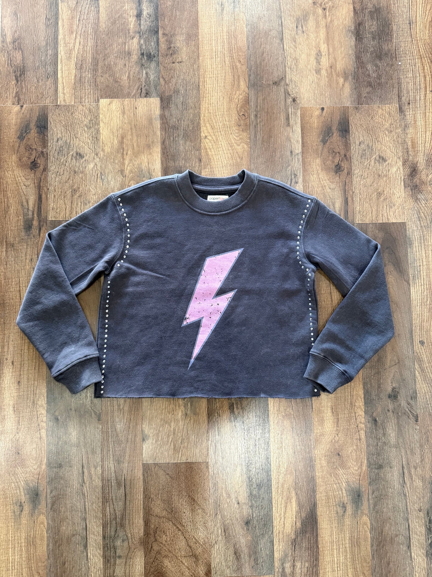 Acid Wash Love Sweatshirt