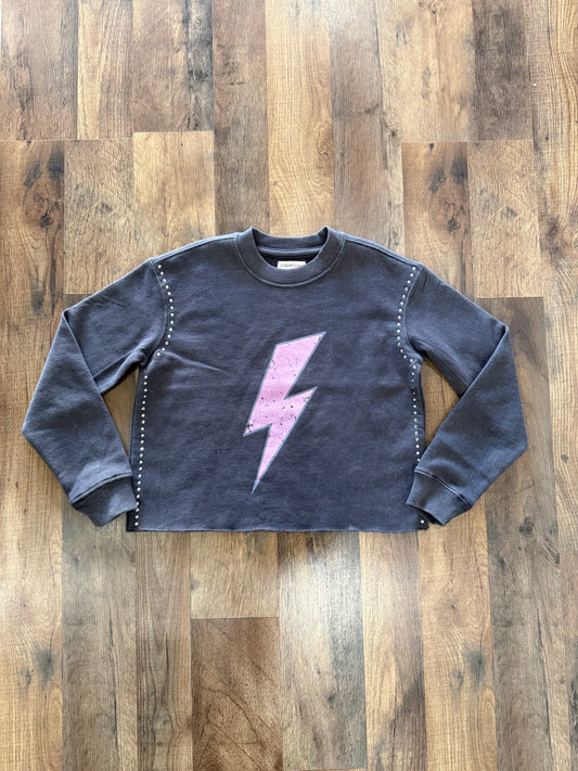 Acid Wash Love Sweatshirt