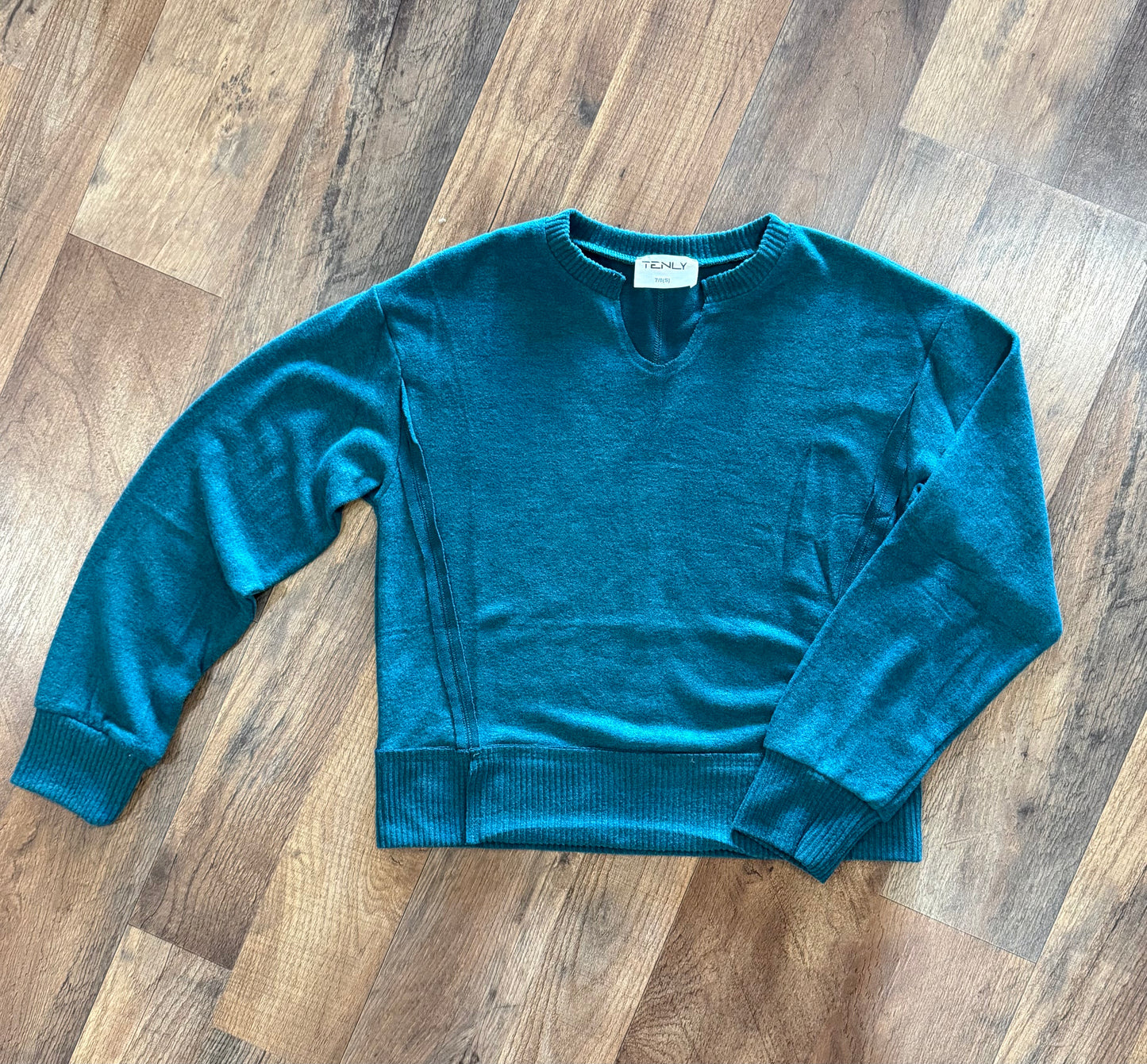 Hacci Jersey Cropped Shirt