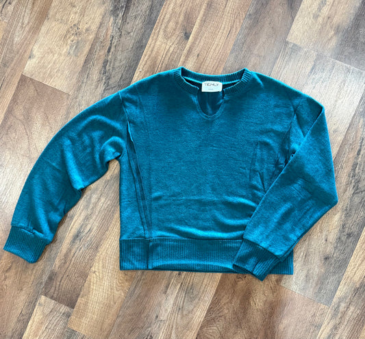 Hacci Jersey Cropped Shirt