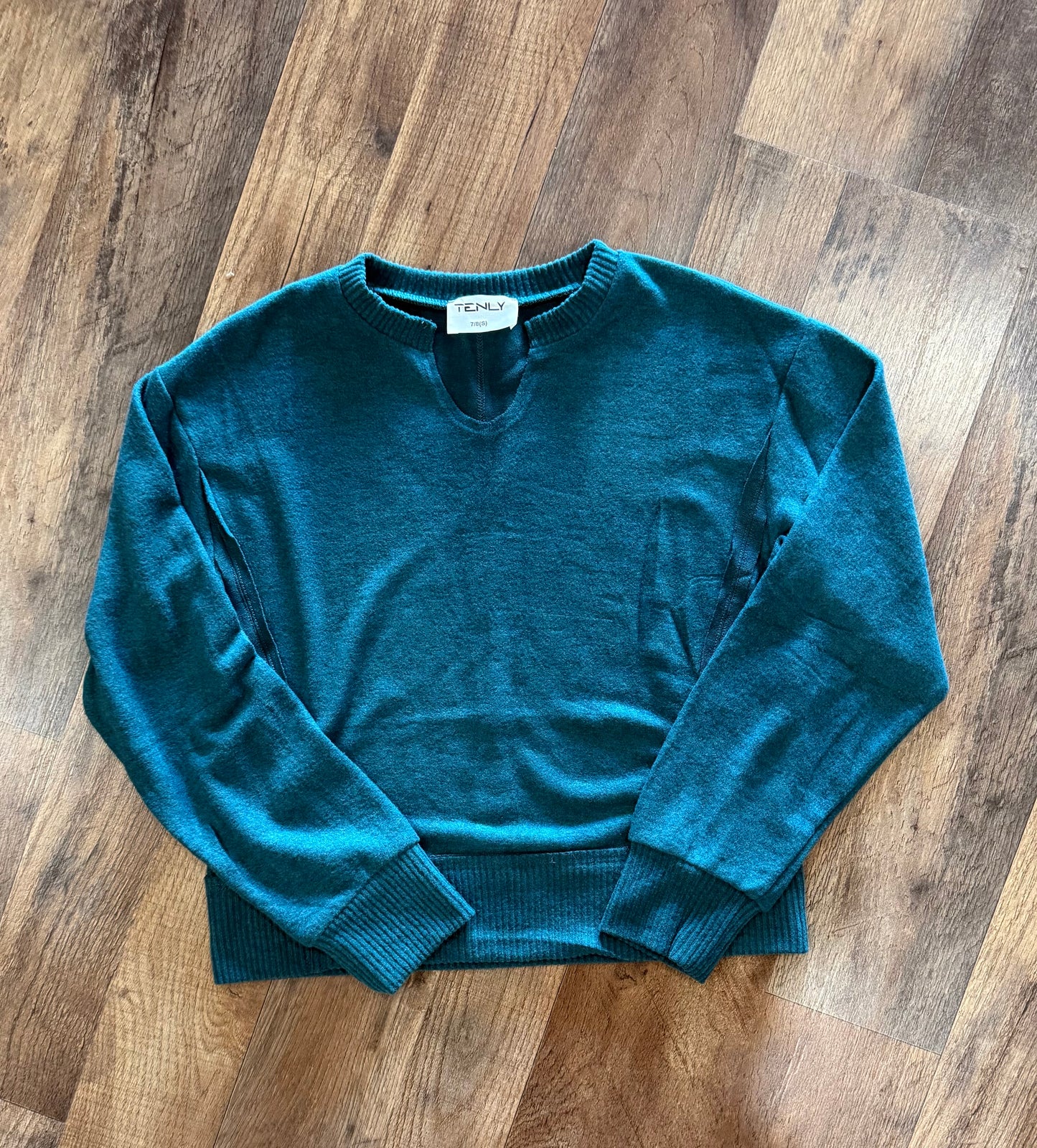 Hacci Jersey Cropped Shirt