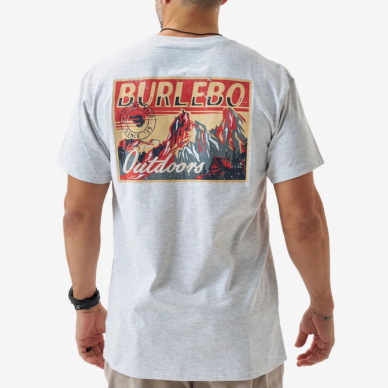 Short Sleeve Tee - Into The Wild - Ash Grey