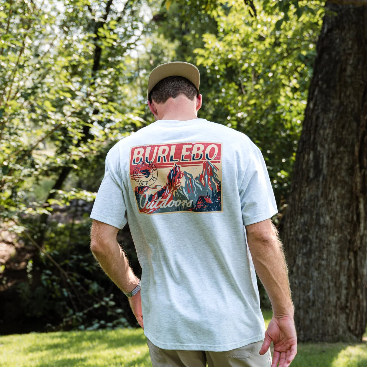 Short Sleeve Tee - Into The Wild - Ash Grey