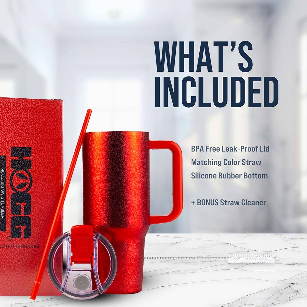 40oz Foil Big Swig Tumbler