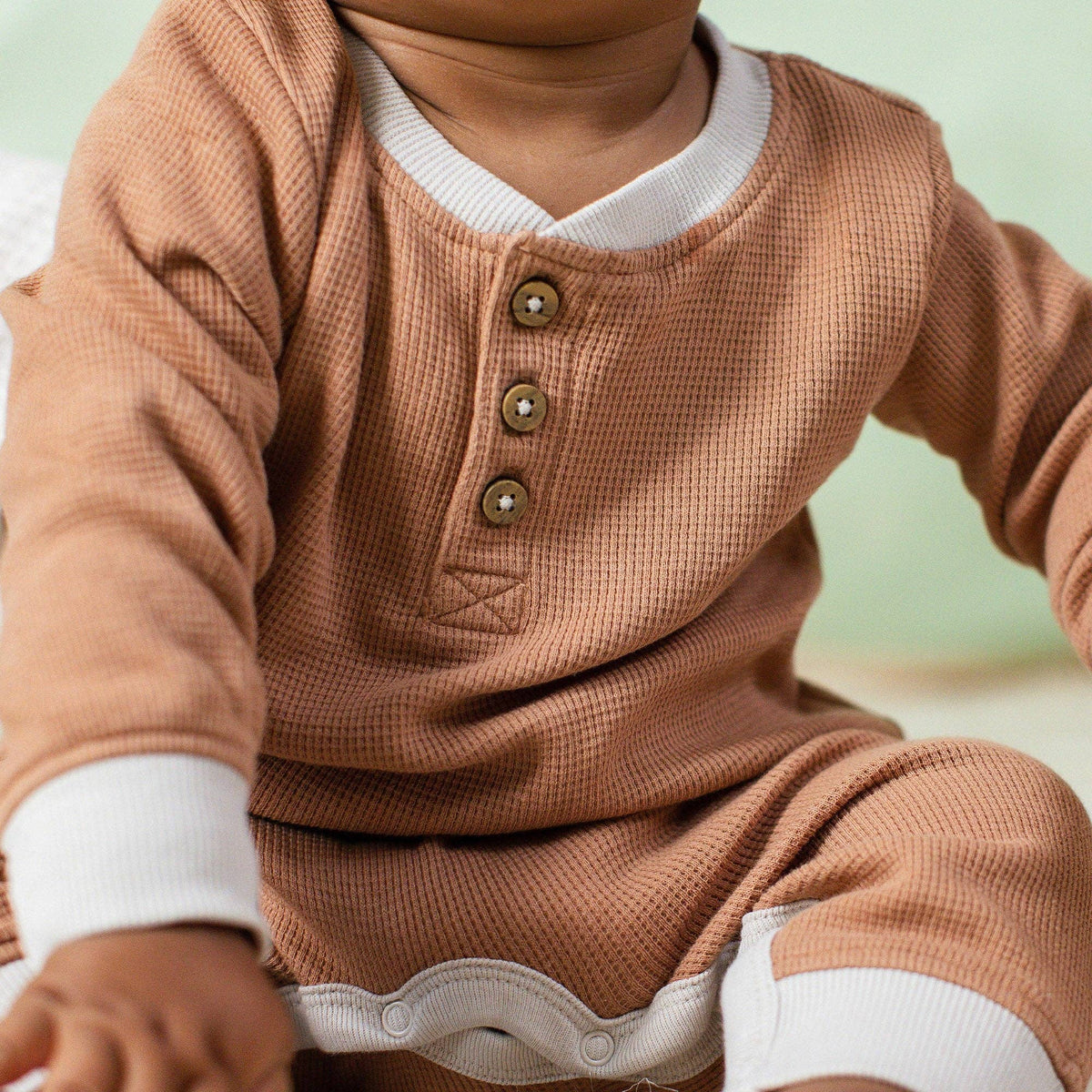 Henley Baby Boy Jumpsuit