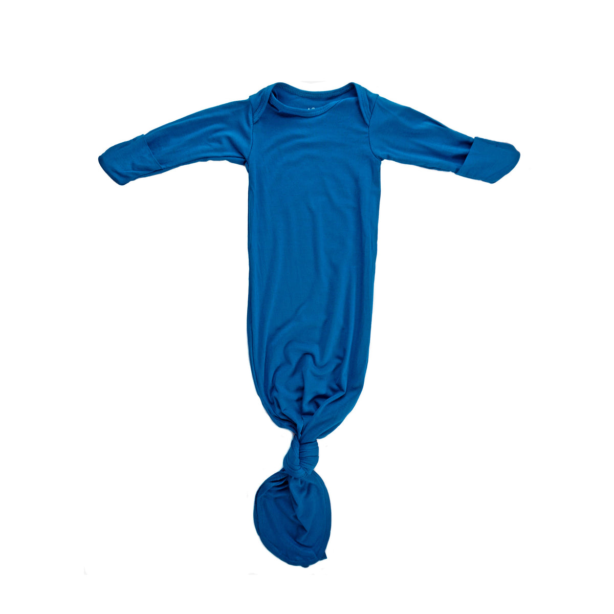 Blue Knotted Gown and hat