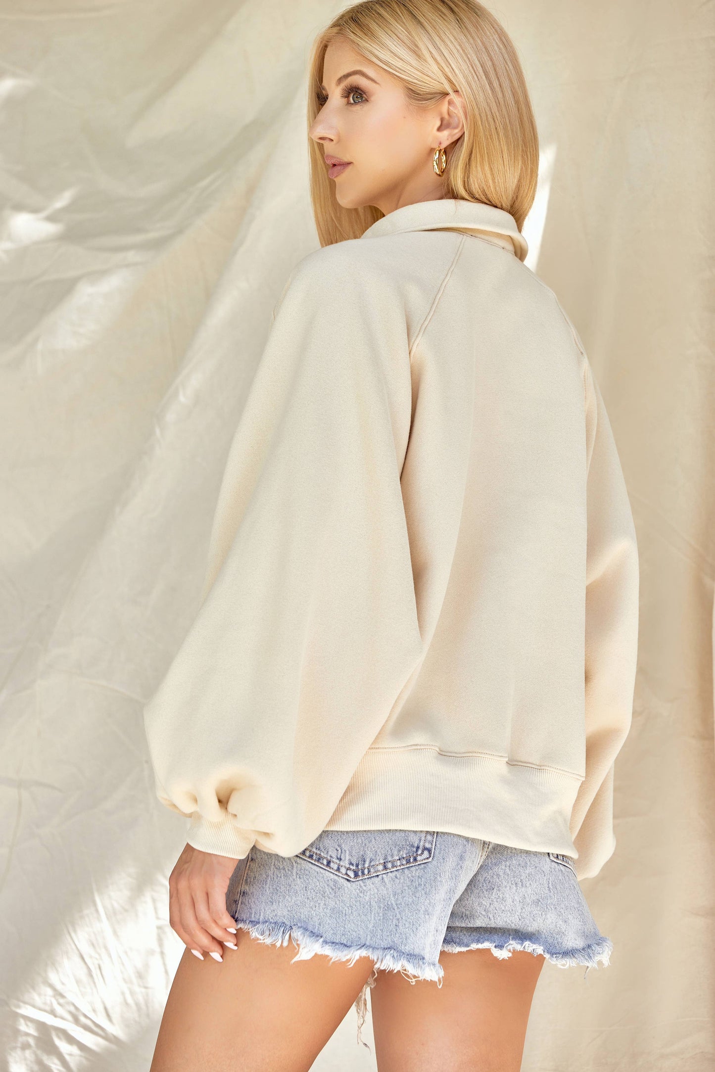 Fleece Pullover Top