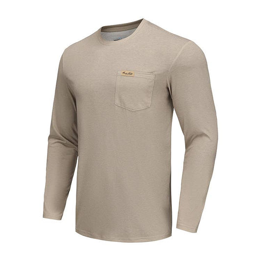 Drift Performance Crew - Long Sleeve - Tan
