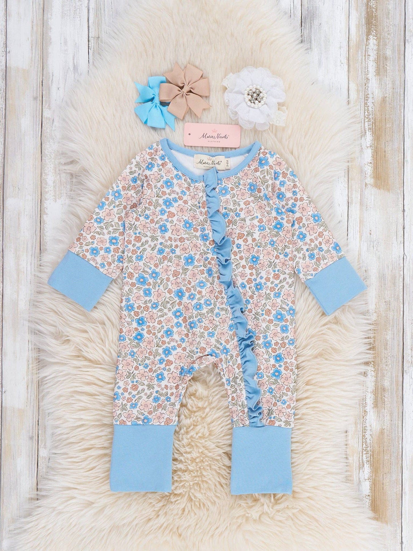 Blossom Floral Ruffle Romper